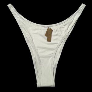 SKIMS Swim Micro Tanga Bikini Bottom Marble Womens 4X‎